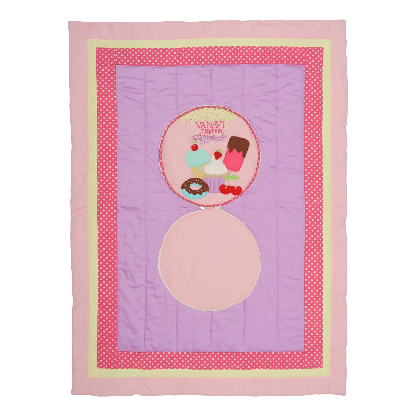 Candyland Travel Cushion cum Quilt