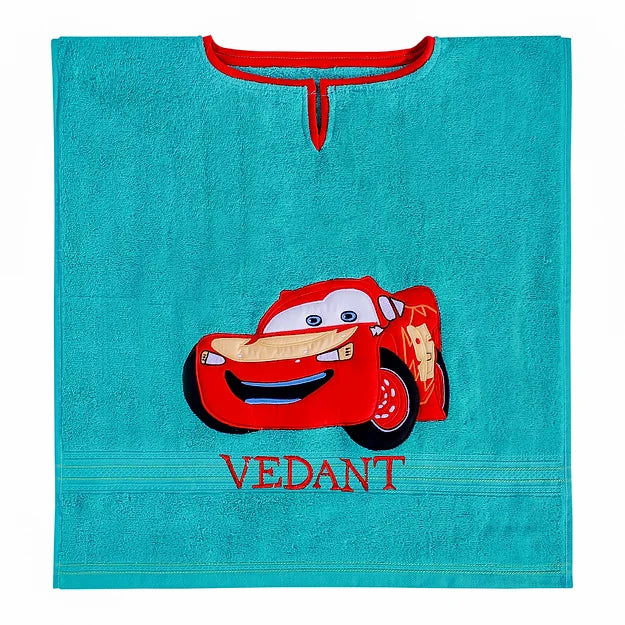 Car Towel Poncho (Sea Green)