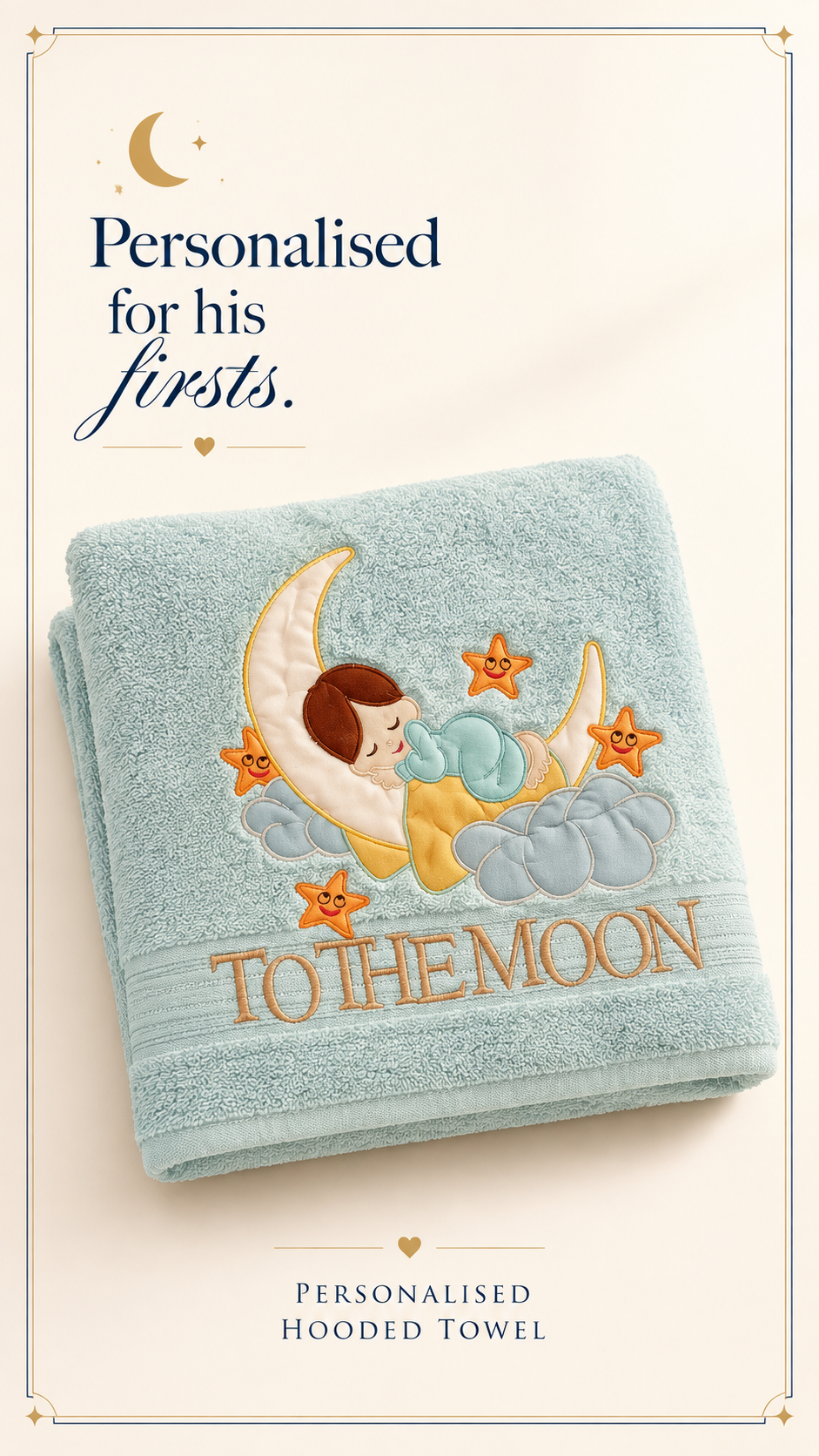 Moon 5pcs Medium Basket Hamper