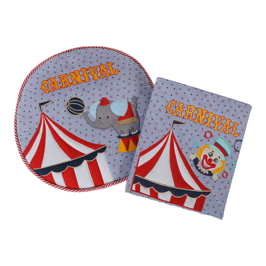 Carnival Travel Quilt and File Hamper