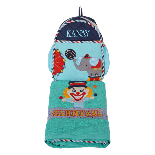 Carnival Ellie Backpack  and Towel Poncho Set