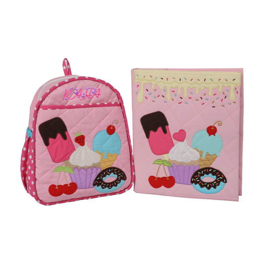 Candyland Backpack and File Set