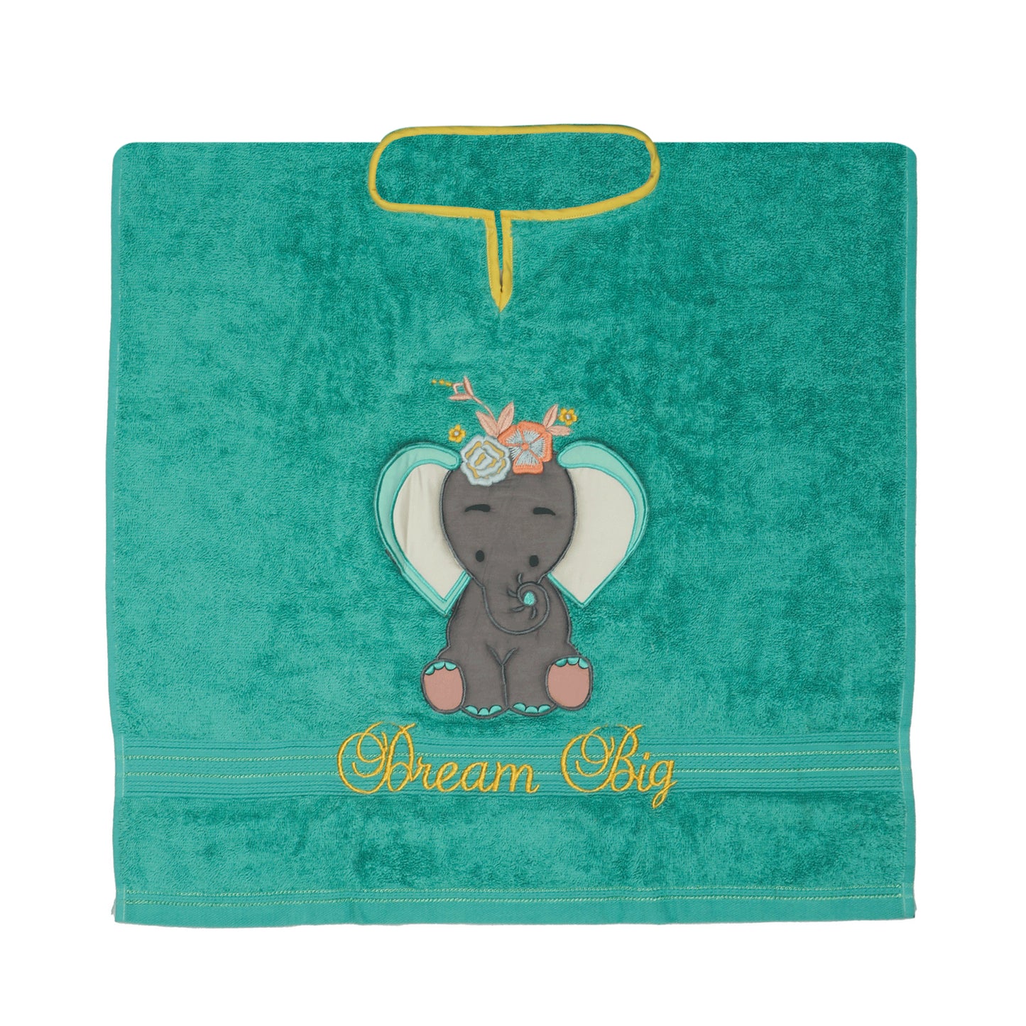 Ellie Towel Poncho (Sea Green)