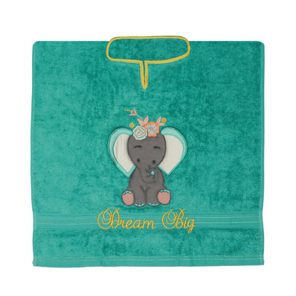 Ellie Towel Poncho (Sea Green)