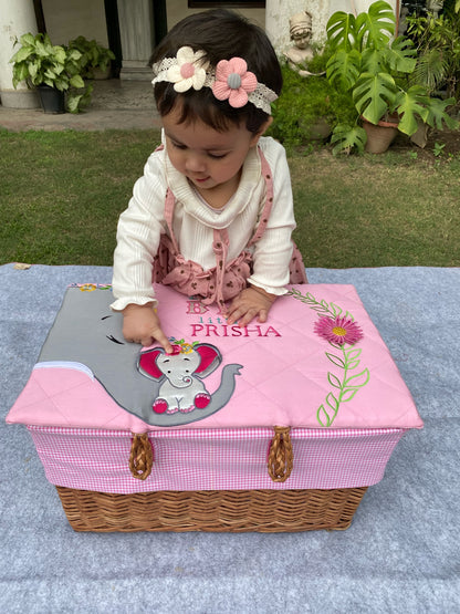 Ellie Small Basket (Pink)