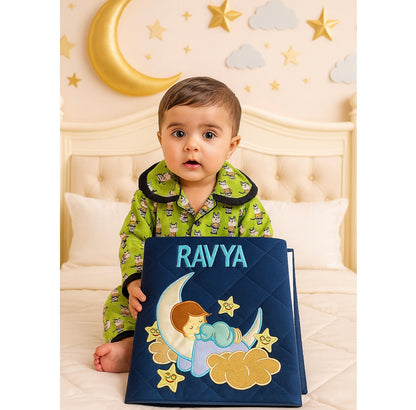 Love U to the Moon File (Navy Blue)