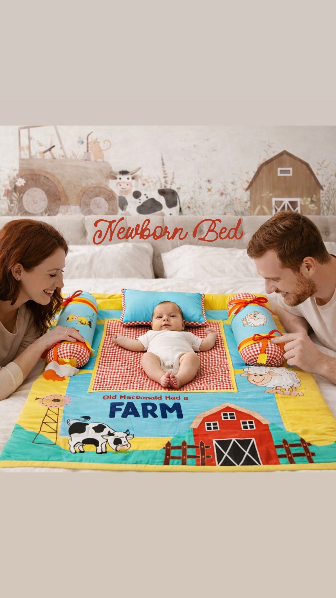Farm Mattress/Playmat Set