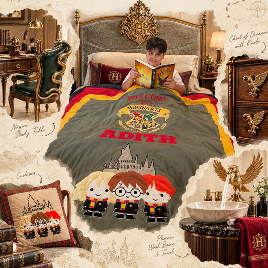 Harry Potter Double Quilt Set