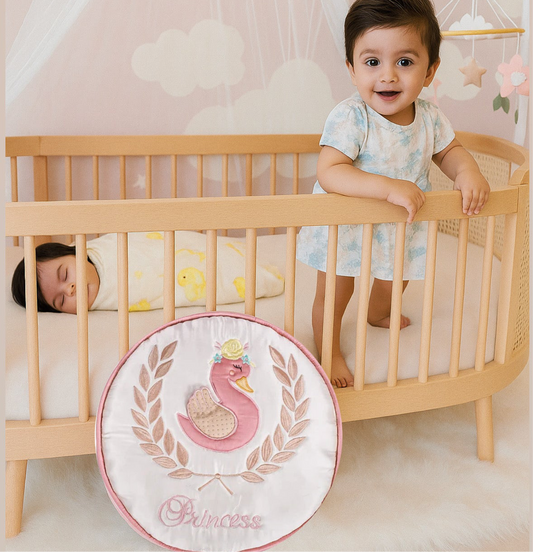 Ivy Swan Travel Cushion cum Quilt (Coral)