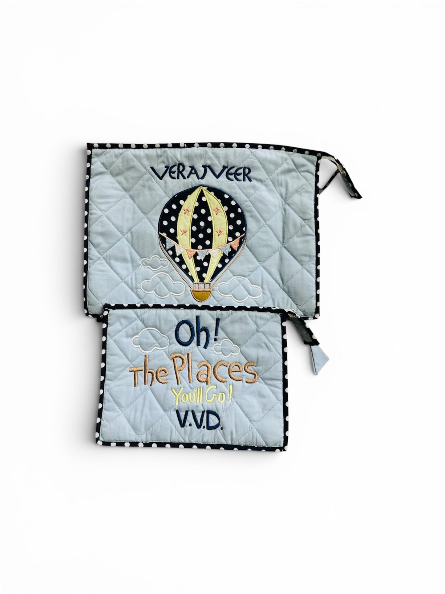 Cappadocia 2 Pouch Set (Light Blue)