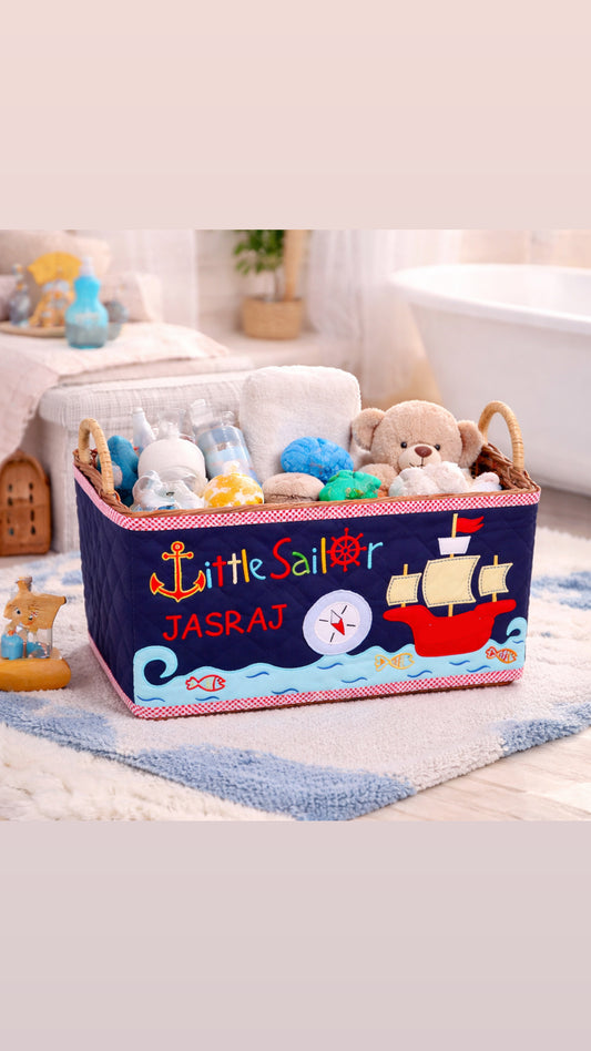 Little Sailor Open Basket