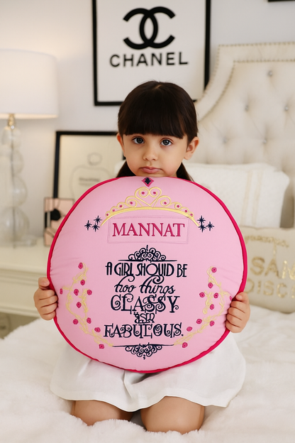 Classy Girl Single Bed Travel Cushion cum Quilt