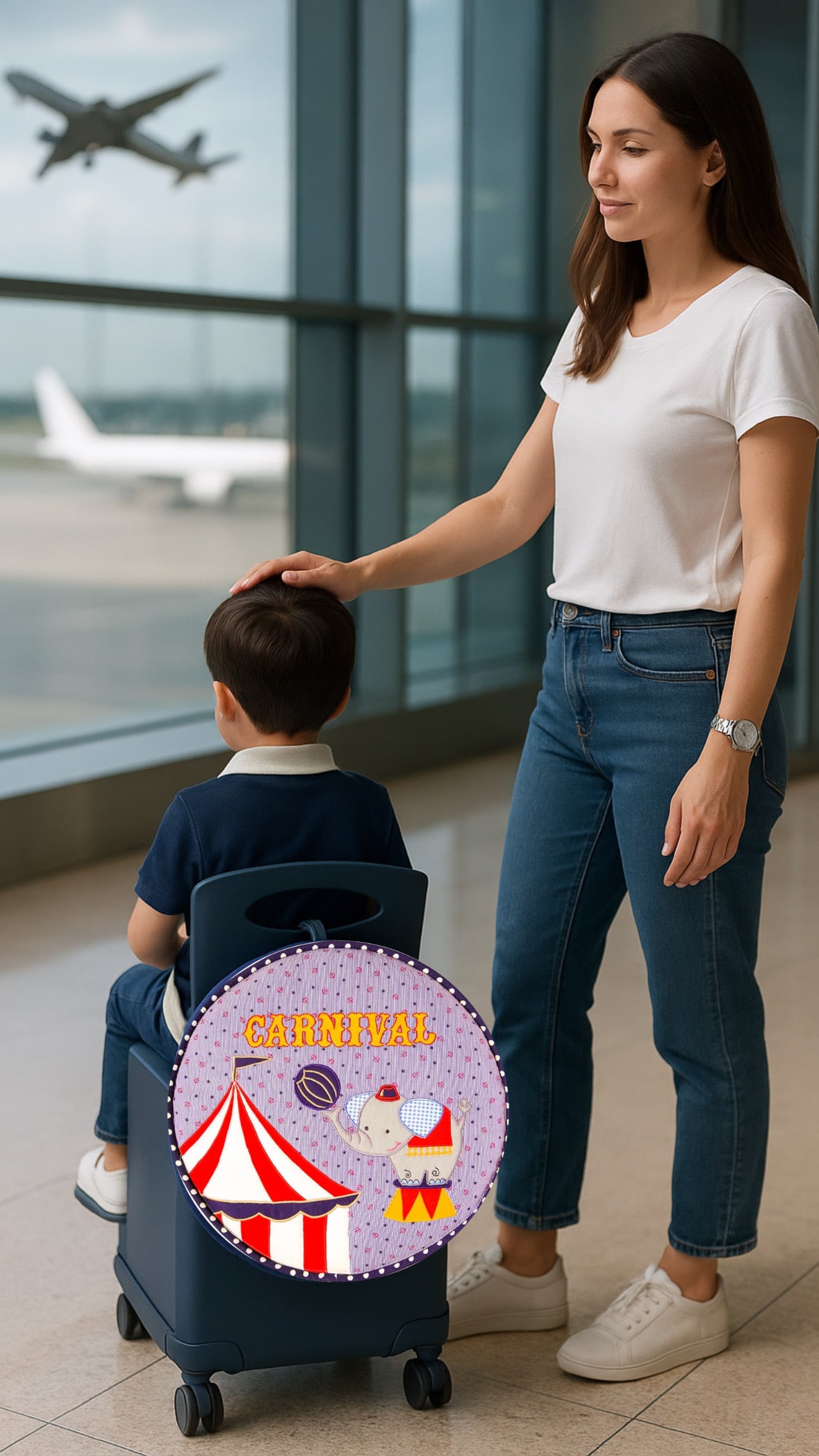 Carnival Cushion cum Quilt