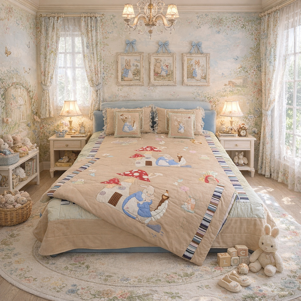 Peter Rabbit Bedding Set (Double)