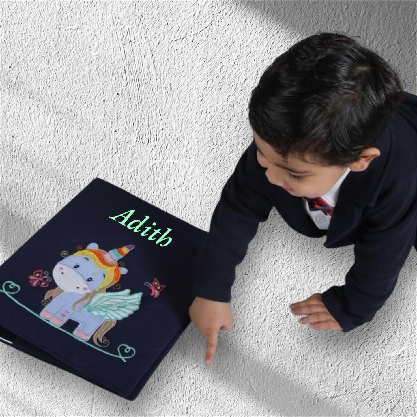 Unicorn Doctor File (Navy Blue)