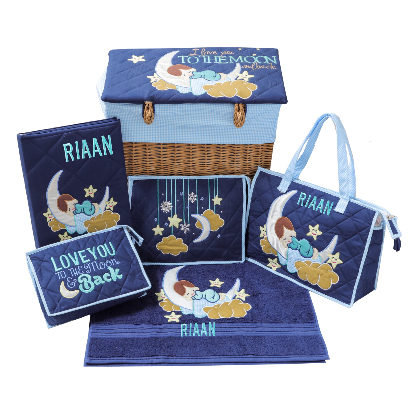 Moon 6pcs Small Basket Hamper