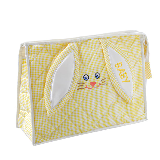 Bunny Basket and File Hamper (Yellow)