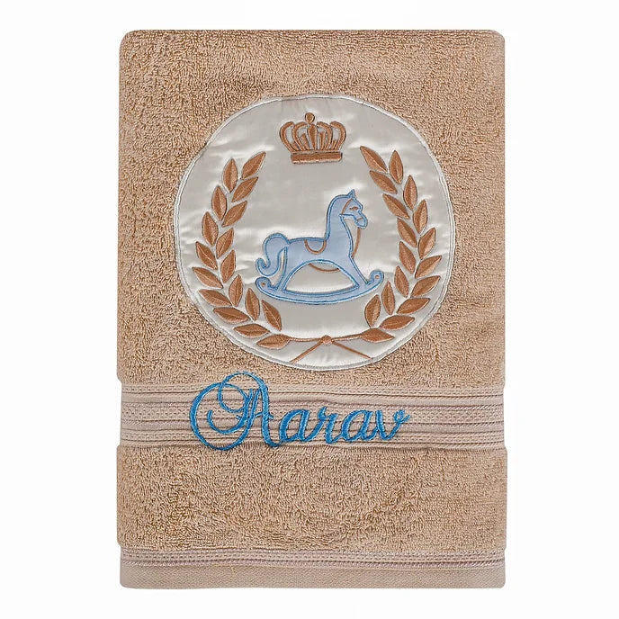 Royal Steed Towel (Blue)