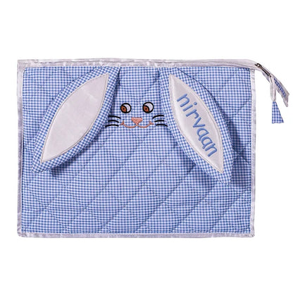 Bonbon Bunny Pouch (Blue)