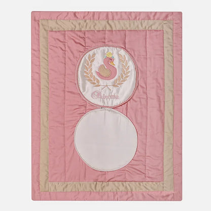 Ivy Swan Travel Cushion cum Quilt (Coral)