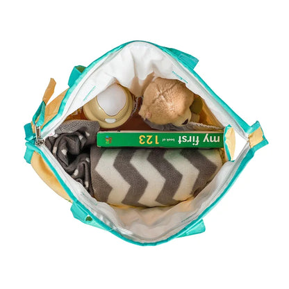 Love U to Moon Tote Bag (Navy Blue)