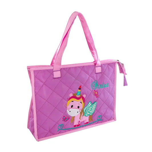 Unicorn Tote Bag (Lavender)