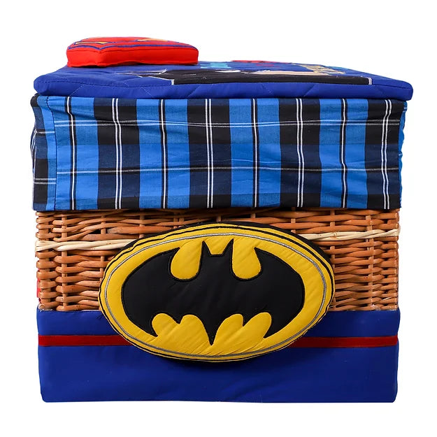 Superhero Medium Basket with Embellishments