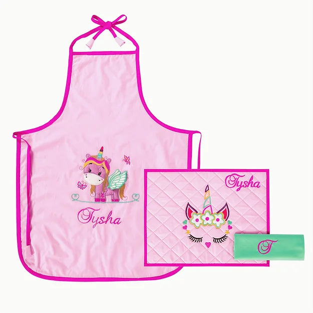 Unicorn 4pcs School Set (Pink)