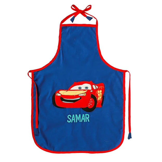 Car 4pcs School Set (Royal Blue)