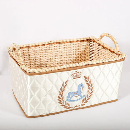 Royal Steed Open Basket (Blue)