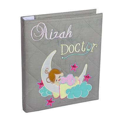 Love U to Moon Travel Quilt and File Hamper (Grey)