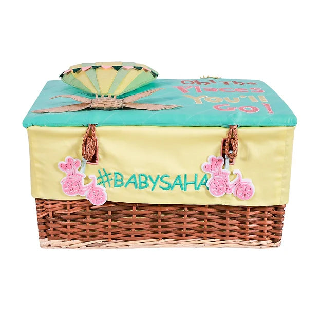 Cappadocia Small Basket (Sea Green)