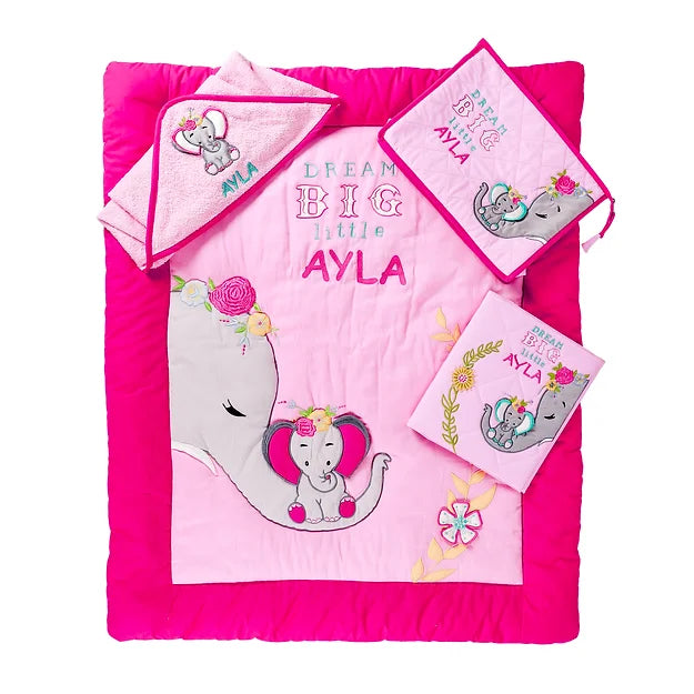 Ellie 4pcs Hamper (Pink)