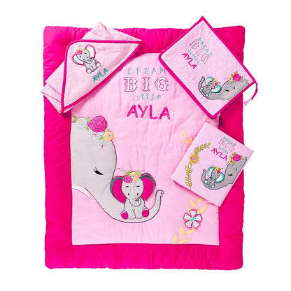Ellie 4pcs Hamper (Pink)