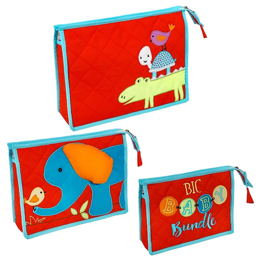 Animals R my Playmates Pouch Set (Red)