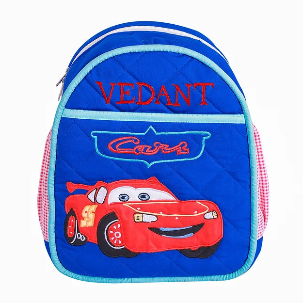 Car 4pcs School Set (Royal Blue)