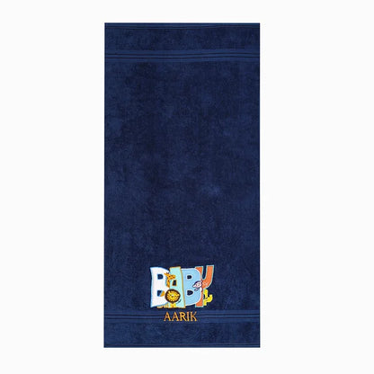 Madagascar Towel (Navy Blue)