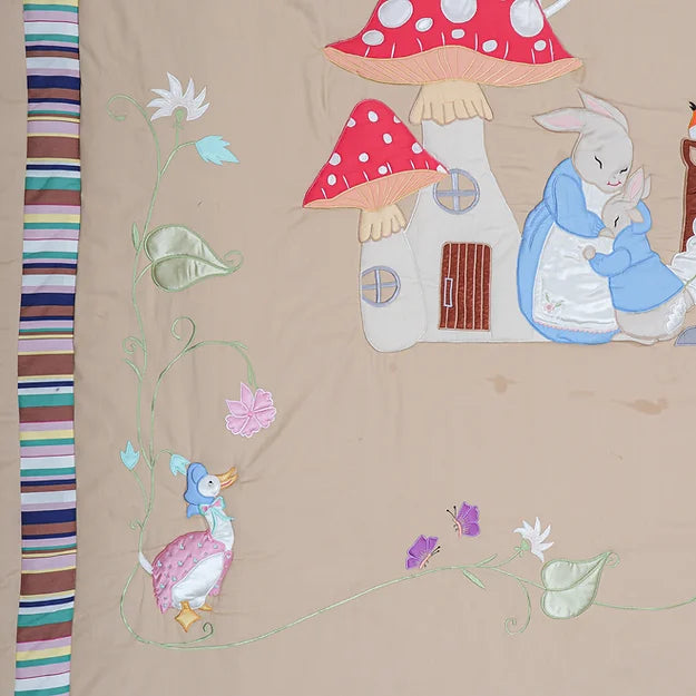 Peter Rabbit Single Bed Quilt