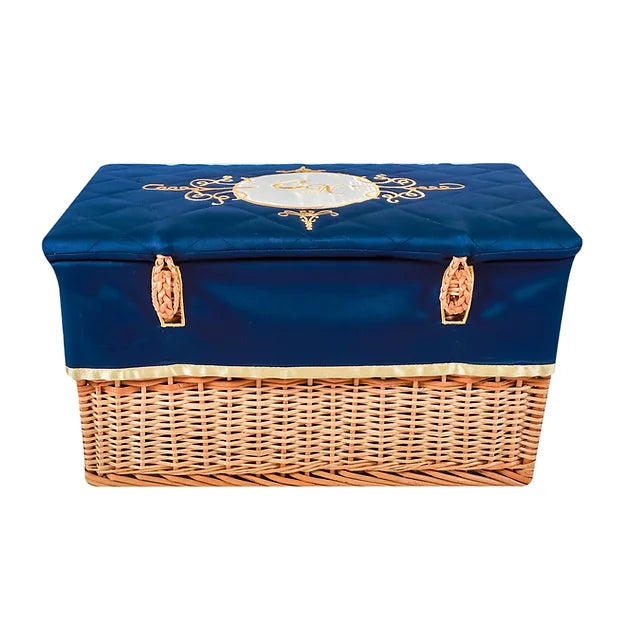 Versailles Small Basket (Navy Blue)