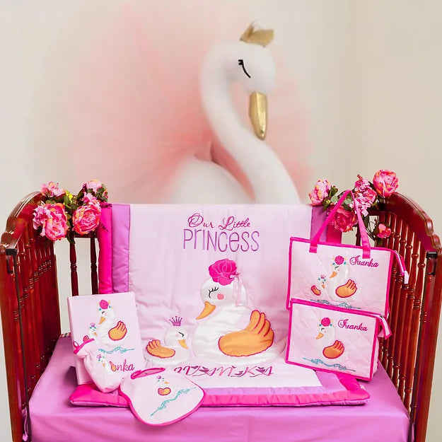 Swan 9pcs Quilt Hamper