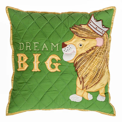 "Lion Family" Cushion Set (Green)