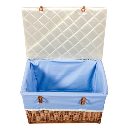 Royal Steed 4pcs Basket Hamper (Blue)