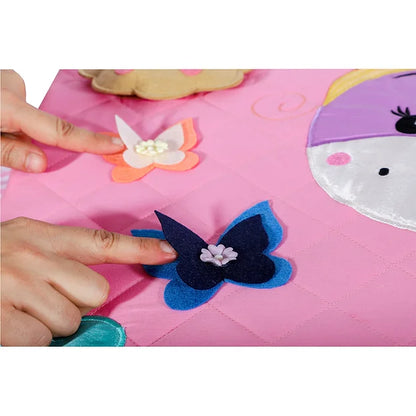 Unicorn Trunk Basket-Quilt Hamper (Pink)