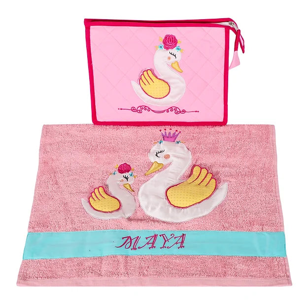 Swan 2pcs Bath set