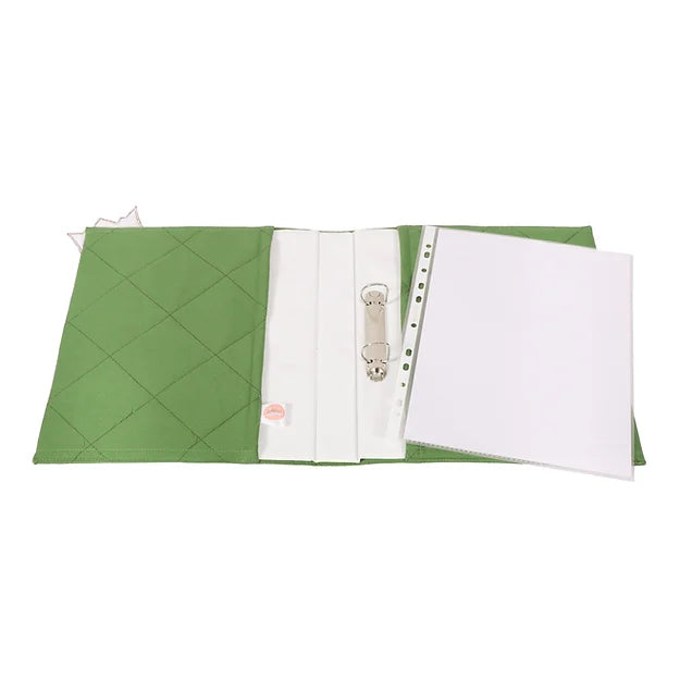 "Simba & Mufasa" Open Basket and File Set (Green)