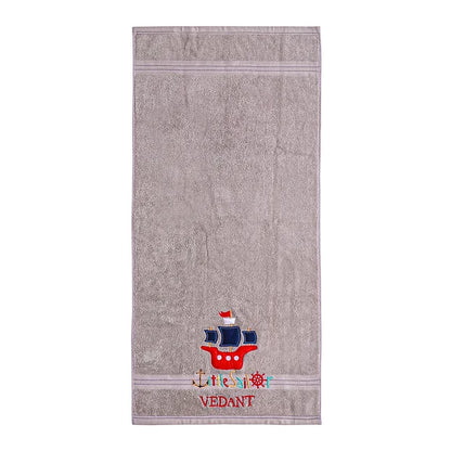 Little Sailor Towel (Grey)