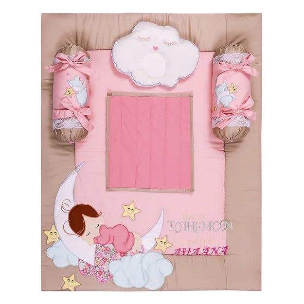 Love U to Moon Mattress/Playmat Set (Peach)