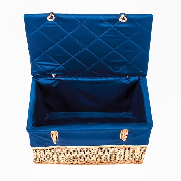 Versailles Small Basket (Navy Blue)