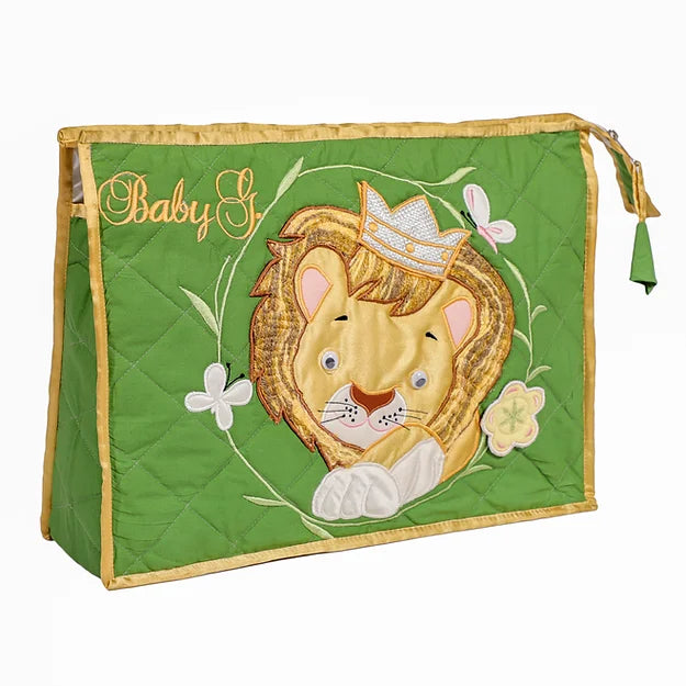 "Lion Family" 8pcs Jumbo Basket Hamper (Green)