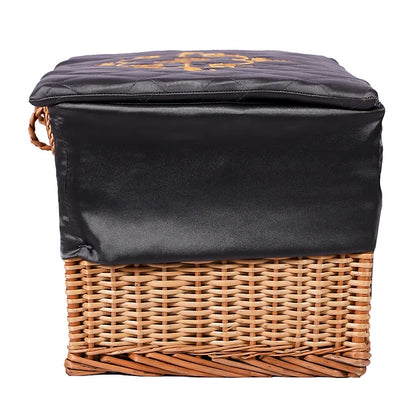 Royal Crest Small Basket (Charcoal)